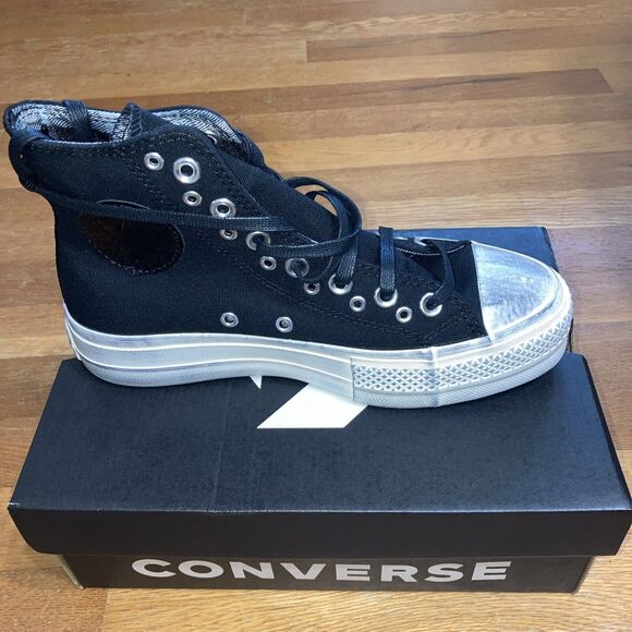 Converse Chuck Taylor All Star Lift Platform Punk Size 6.5 - Picture 4 of 6